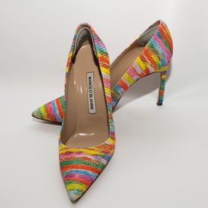 Manolo Blahnik pumps. Excellent condition.